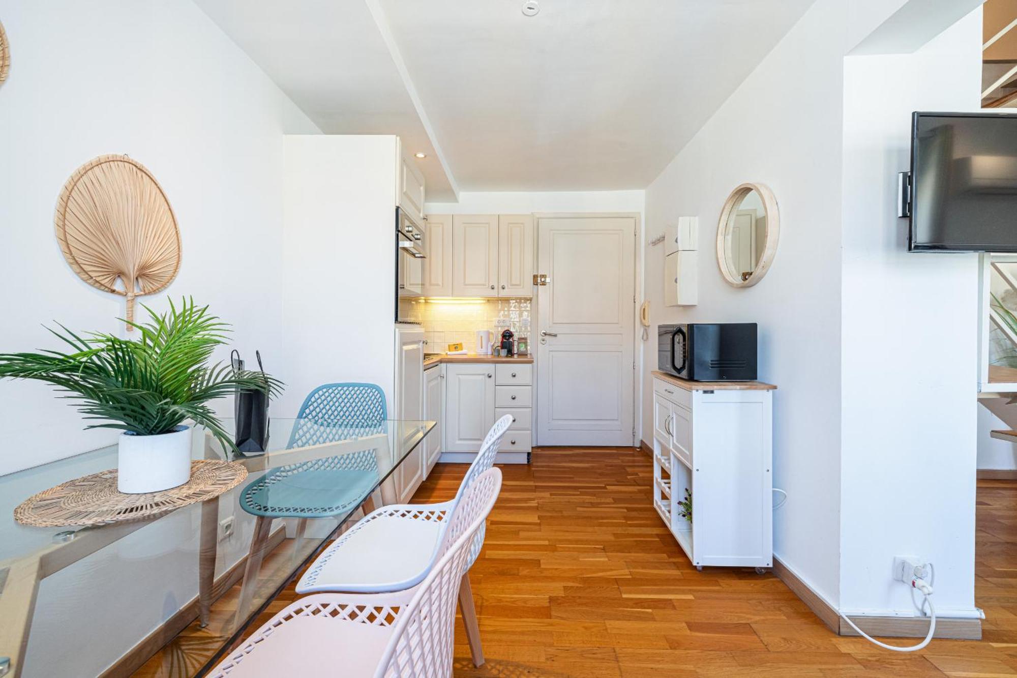 Ferienwohnung Massena Street - 1 Bdr Duplex With Ac & Parking Nizza Exterior foto